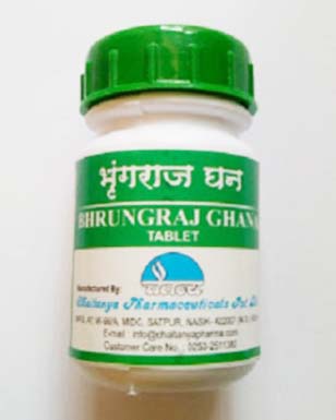 bhrungraj ghana 60 tab upto 20% off chaitanya pharmaceuticals